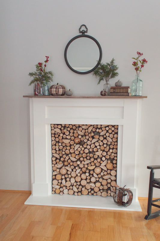 Faux Fireplace Build