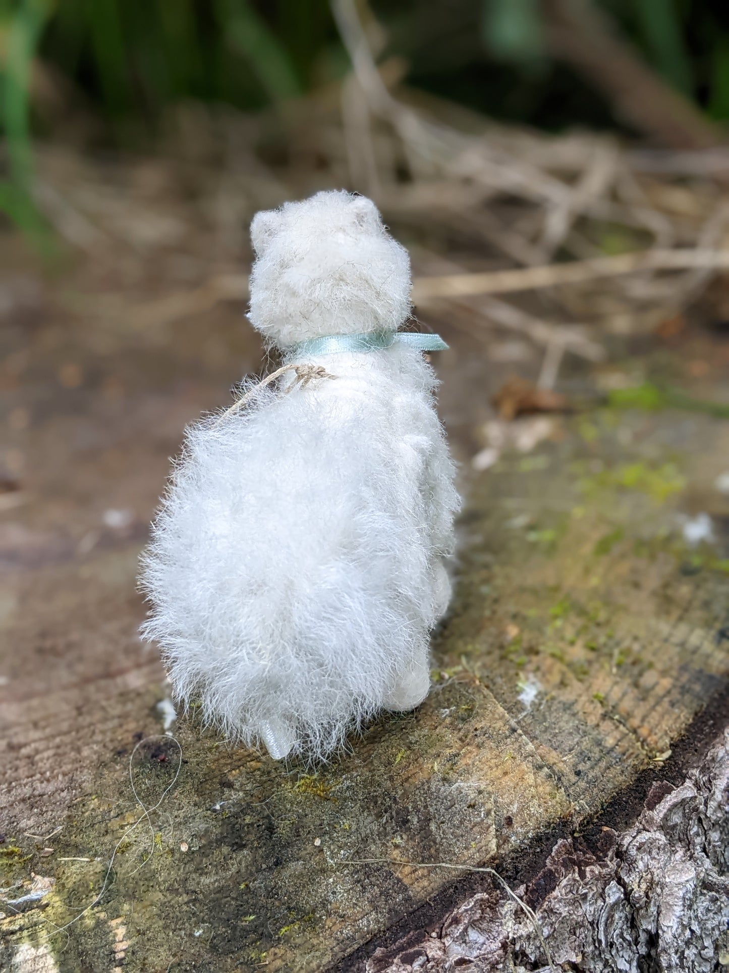 Samoyed wool felted gift for dog lovers jasper and ruby