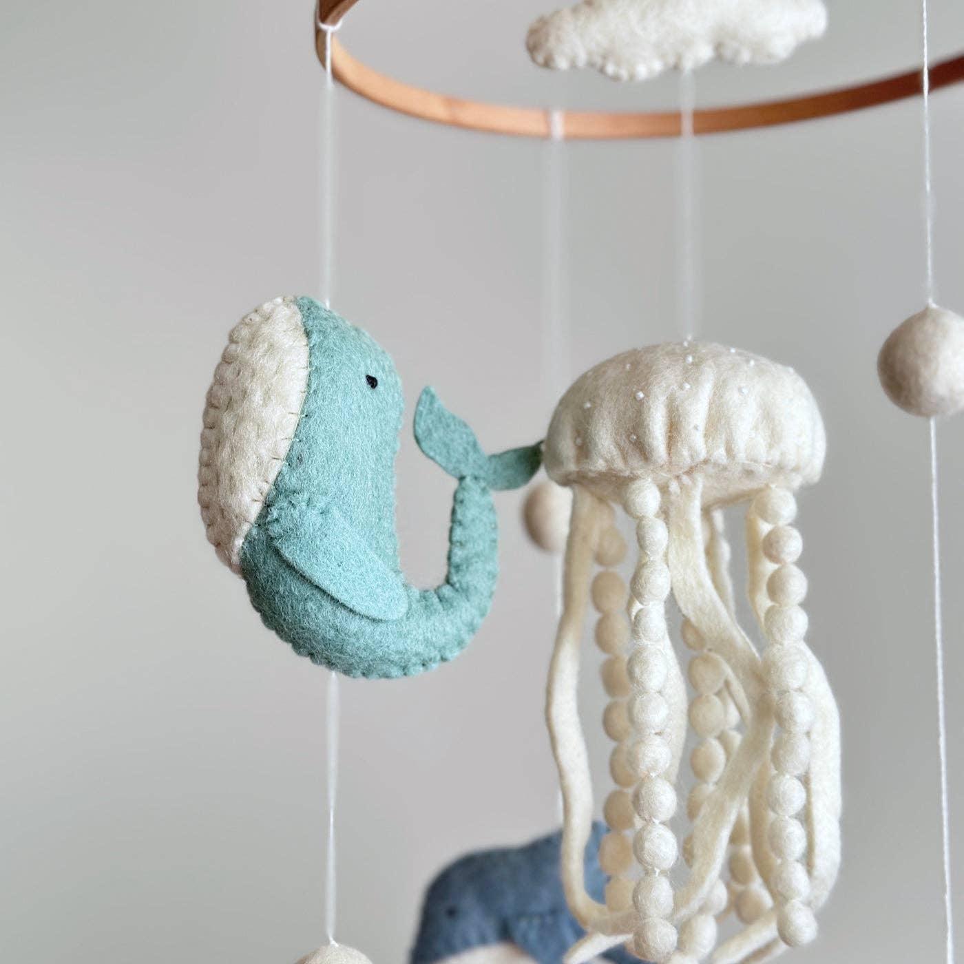Baby Mobile - Jellyfish - Jasper and Ruby Art