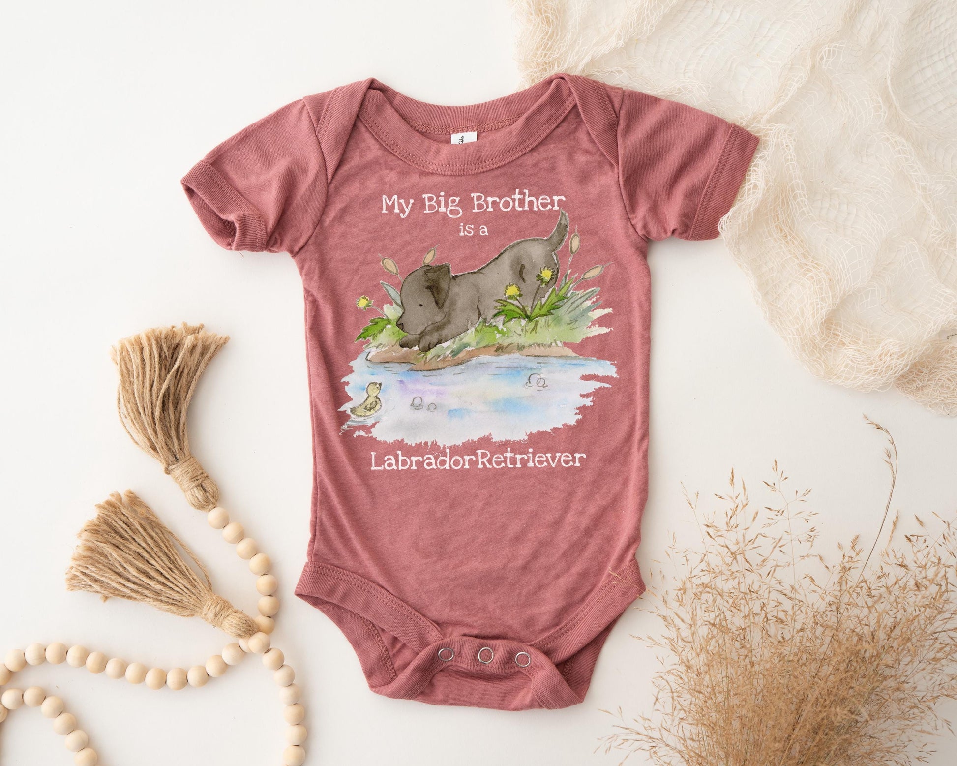 Black Lab Baby Bodysuit, Lab Baby Gift, Lab Lover, Baby Shower Gift, Lab Big Sister, Lab Big Brother, Labrador Retriever, Puppy Baby Shower