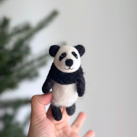Panda Finger Puppet