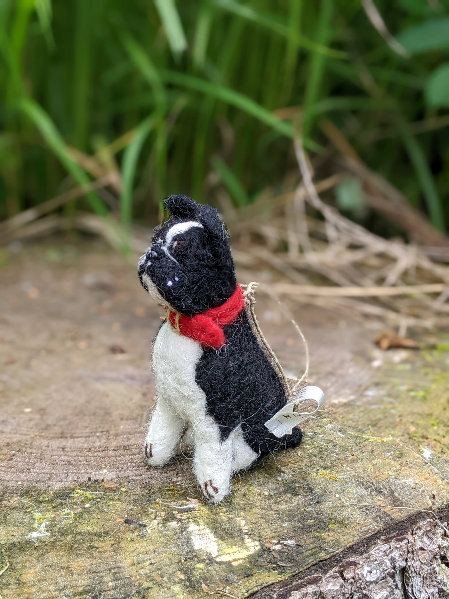french bulldog needle felted wool gift for dog lovers jasper and ruby