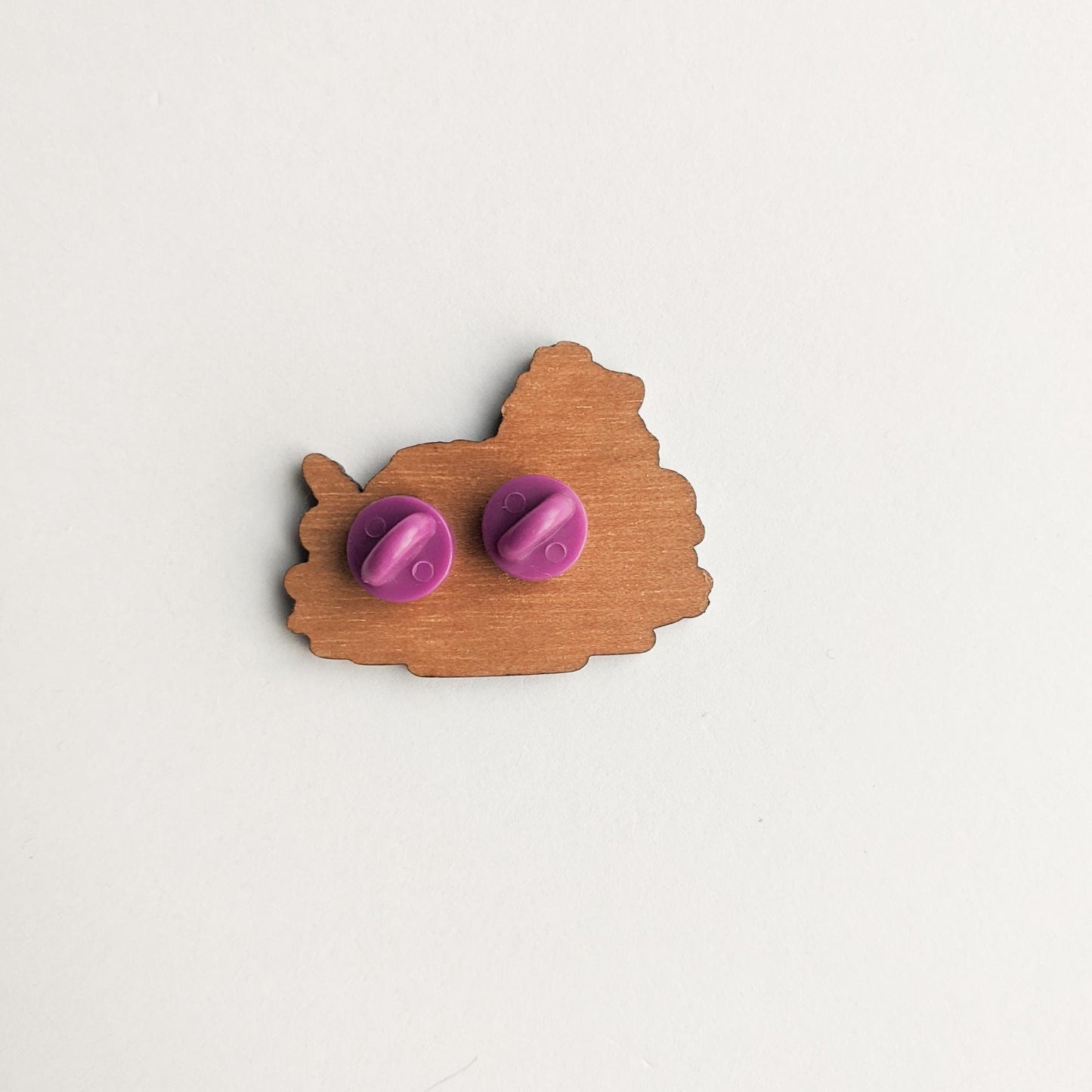 Wooden Sheltie Pin, Laser Engraved Wooden Pin, Shetland Sheepdog Pin, Hand Painted, Sheltie Gift, Sheltie Lover, Stocking Stuffer
