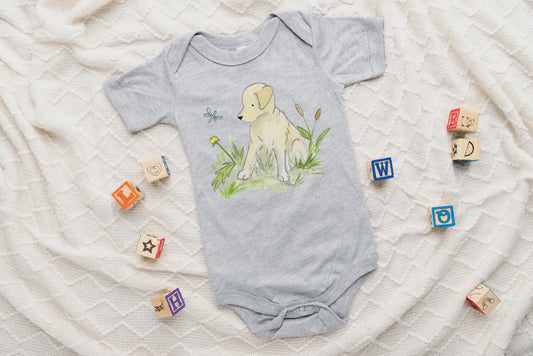 Black Lab Baby Bodysuit, Lab Baby Gift, Lab Lover, Baby Shower Gift, Lab Big Sister, Lab Big Brother, Labrador Retriever, Puppy Baby Shower