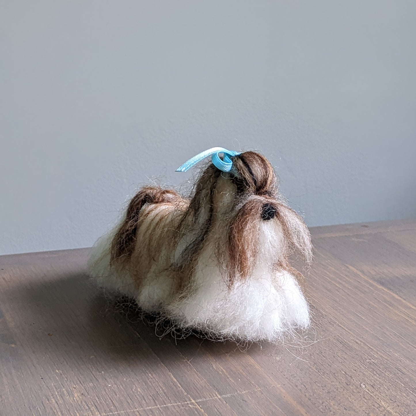 shih tzu wool felted gift for dog lovers jasper and ruby