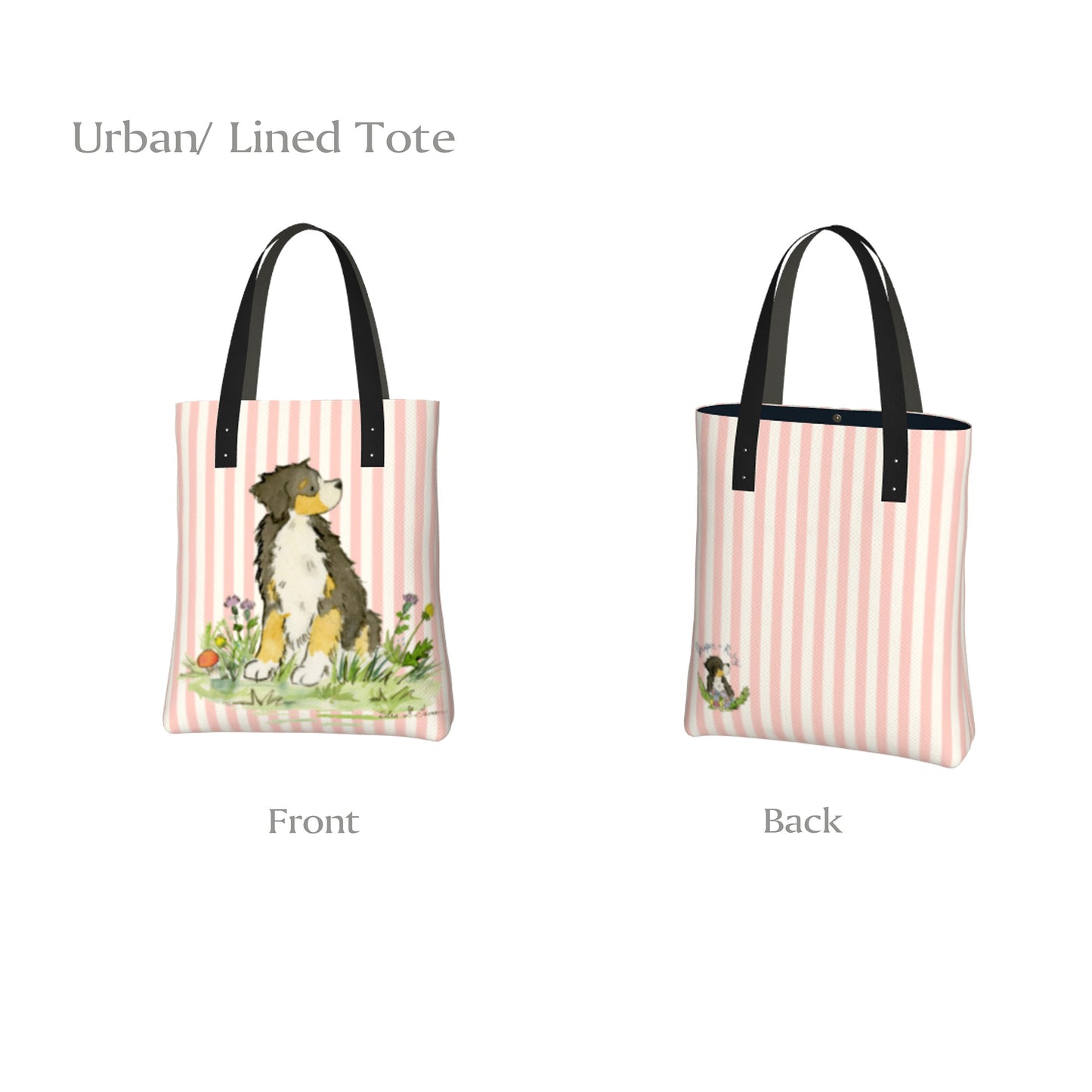 Blue Merle Shetland Sheepdog Tote Bag, Sheltie Gift