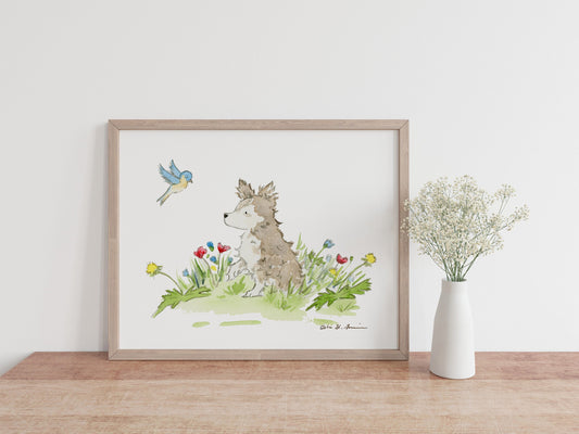 Chihuahua Art Print, Watercolor Chihuahua Art, Chihuahua Gift