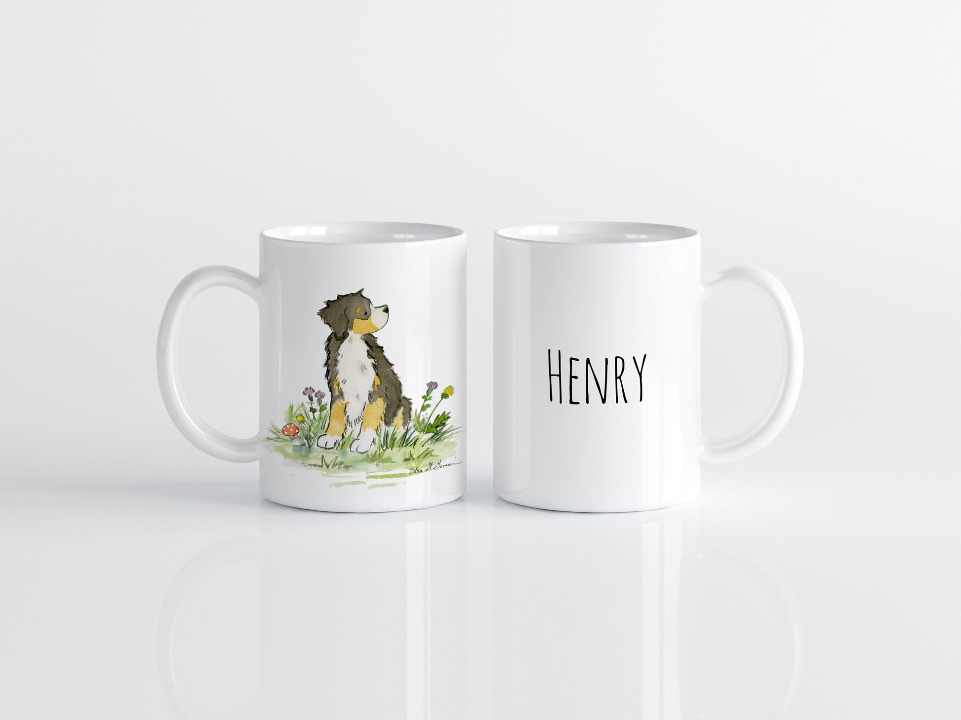 Bernese Mug, Bernese Gift, Gift For Berner Lover, Dog Mom Gift, Personalized Mug, Custom Mug, Cute Bernese Mug, Dog Mug, Dog Lover Gift