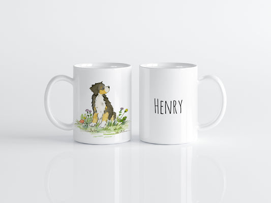 Bernese Mug, Bernese Gift, Gift For Berner Lover, Dog Mom Gift, Personalized Mug, Custom Mug, Cute Bernese Mug, Dog Mug, Dog Lover Gift