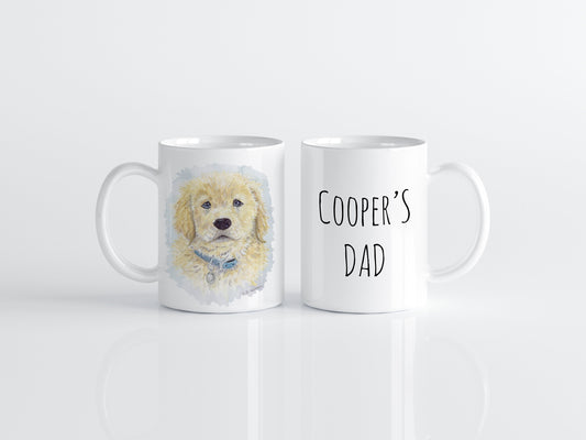 Golden Retriever Mug, Golden Retriever Gift, Golden Puppy, Golden Mom Gift, Golden Lovers Gift, Cute Dog Mug, Dog Lover Gift, Golden Puppy