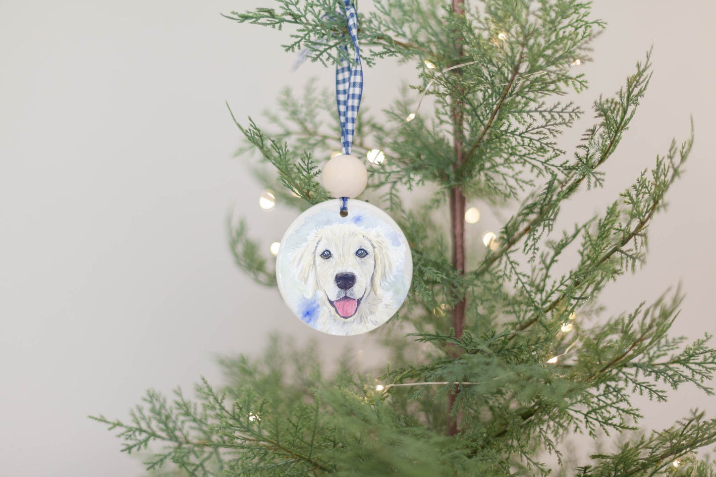Golden Retriever Ornament, Gift For Golden Lovers