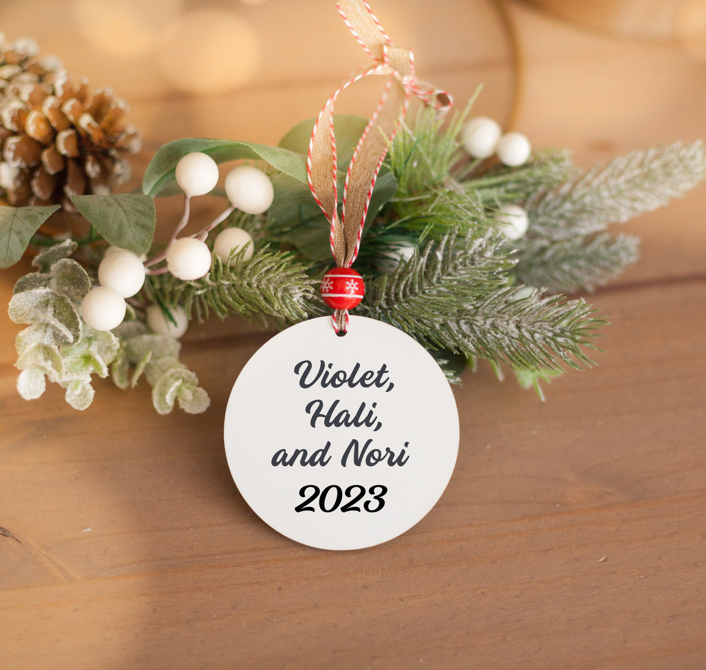 Sheltie Pups Ornament, Sheltie Gift, Aussie Christmas, Dog Name Ornament, Shetland Sheepdog Gift, Dog Lover Gift, Personalized Ornament