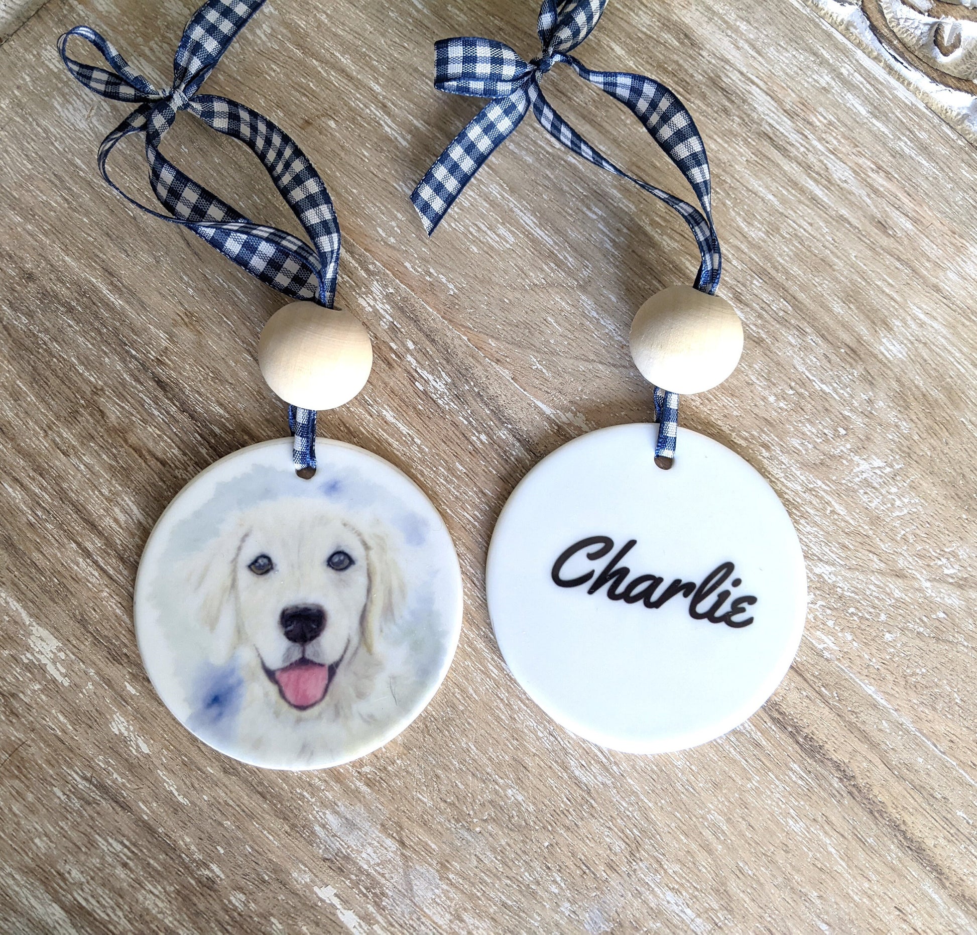 Golden Retriever Ornament, Gift For Golden Lovers