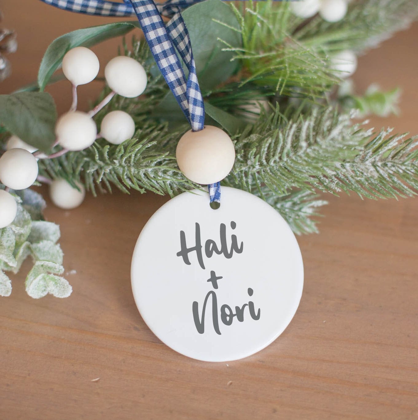 Personalized Australian Shepherd Ornament, Holiday Gift for Aussie Lovers