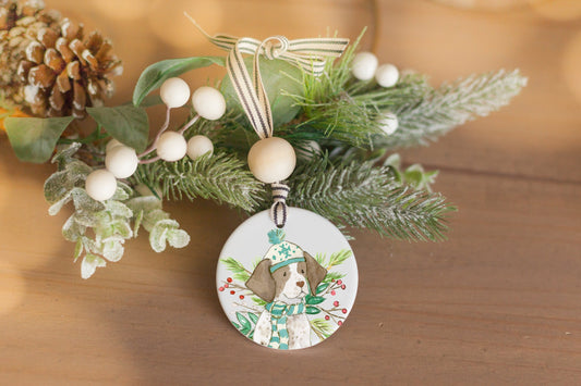 Personalized German Shorthaired Pointer Ornament, Gift for Dog Lovers