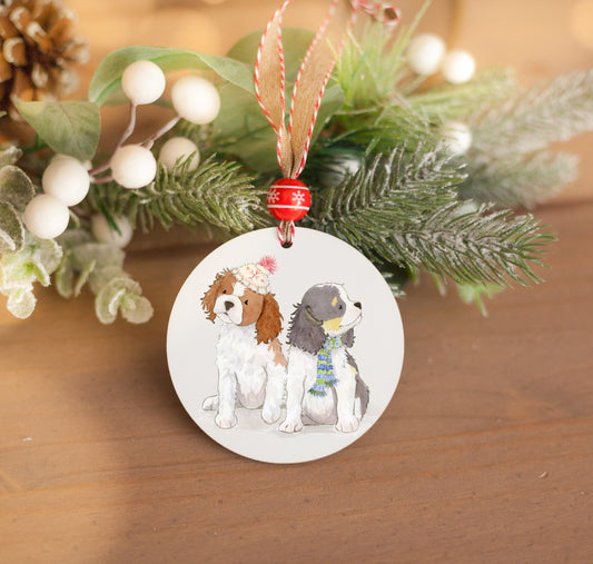 Personalized Cavalier King Charles Spaniel Ornament