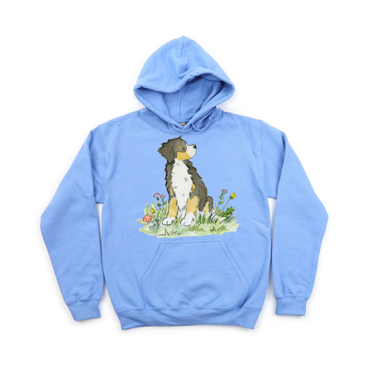 Kids Bernese Hoodie, Bernese Mountain Dog Sweatshirt, Youth Bernese Hoody, Dog Lover Gift, Berner Lover, Cute Dog Hoodie, Toddler Dog Hoodie