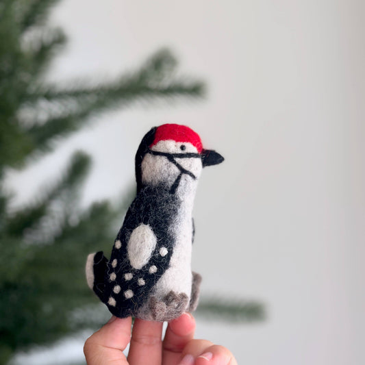 Woodpecker Finger Puppet