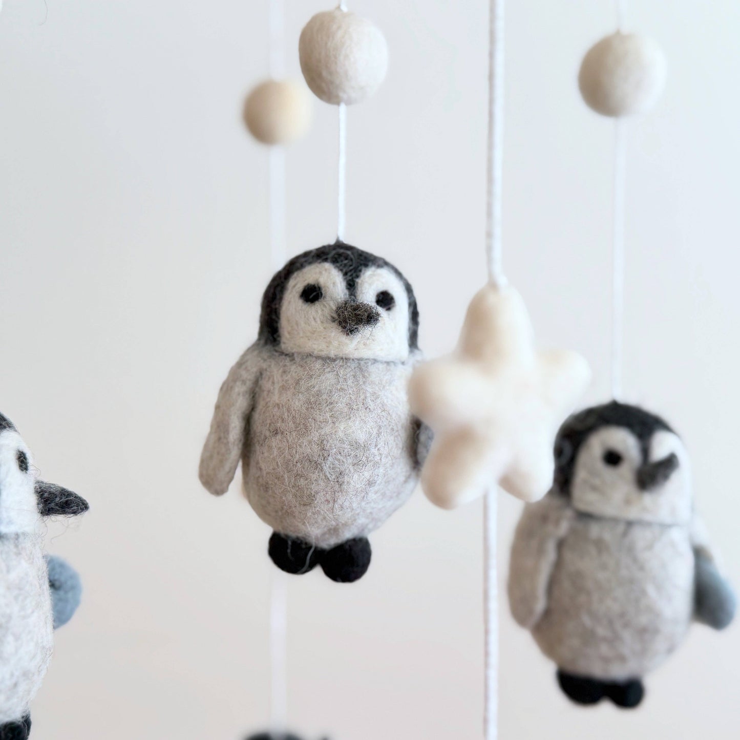 Baby Mobile - Penguin - Jasper and Ruby Art