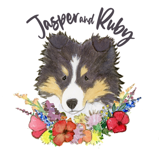 Custom 8x10 Watercolor Pet Portrait