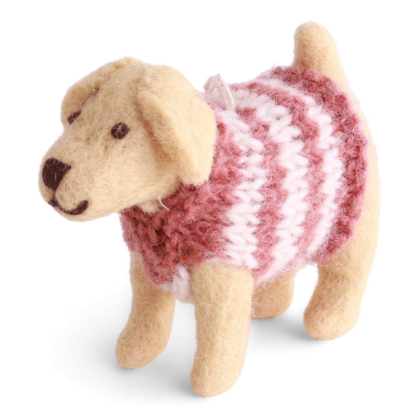 Dog - Labrador w/Knitted Sweater - Jasper and Ruby Art