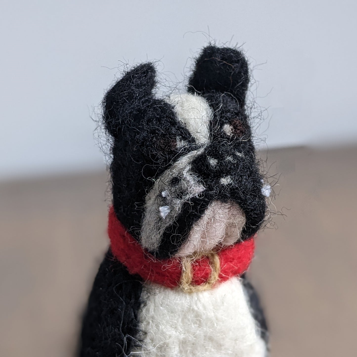 french bulldog needle felted wool gift for dog lovers jasper and ruby