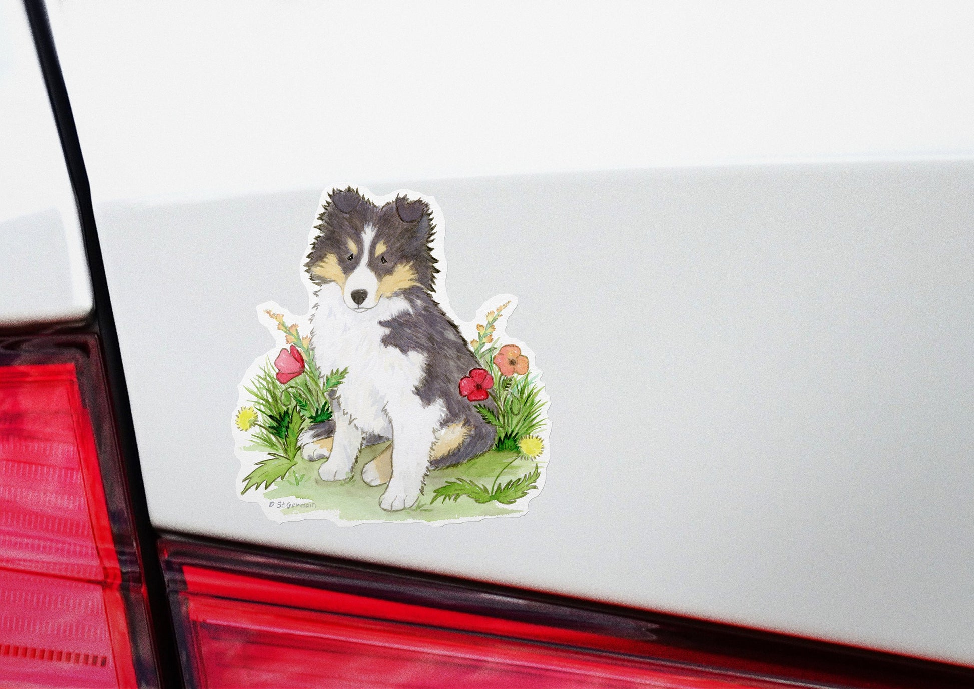 Sheltie Sticker, Shetland Sheepdog Gift