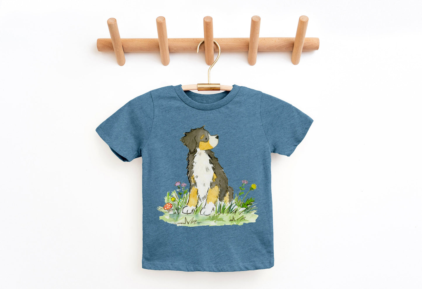 Kids Bernese Tee, Gift for Berner Lover, Cute Bernese Shirt, Bernese Gift, Dog Lover Gift, Children's Bernese Shirt, Dog Lover Tee