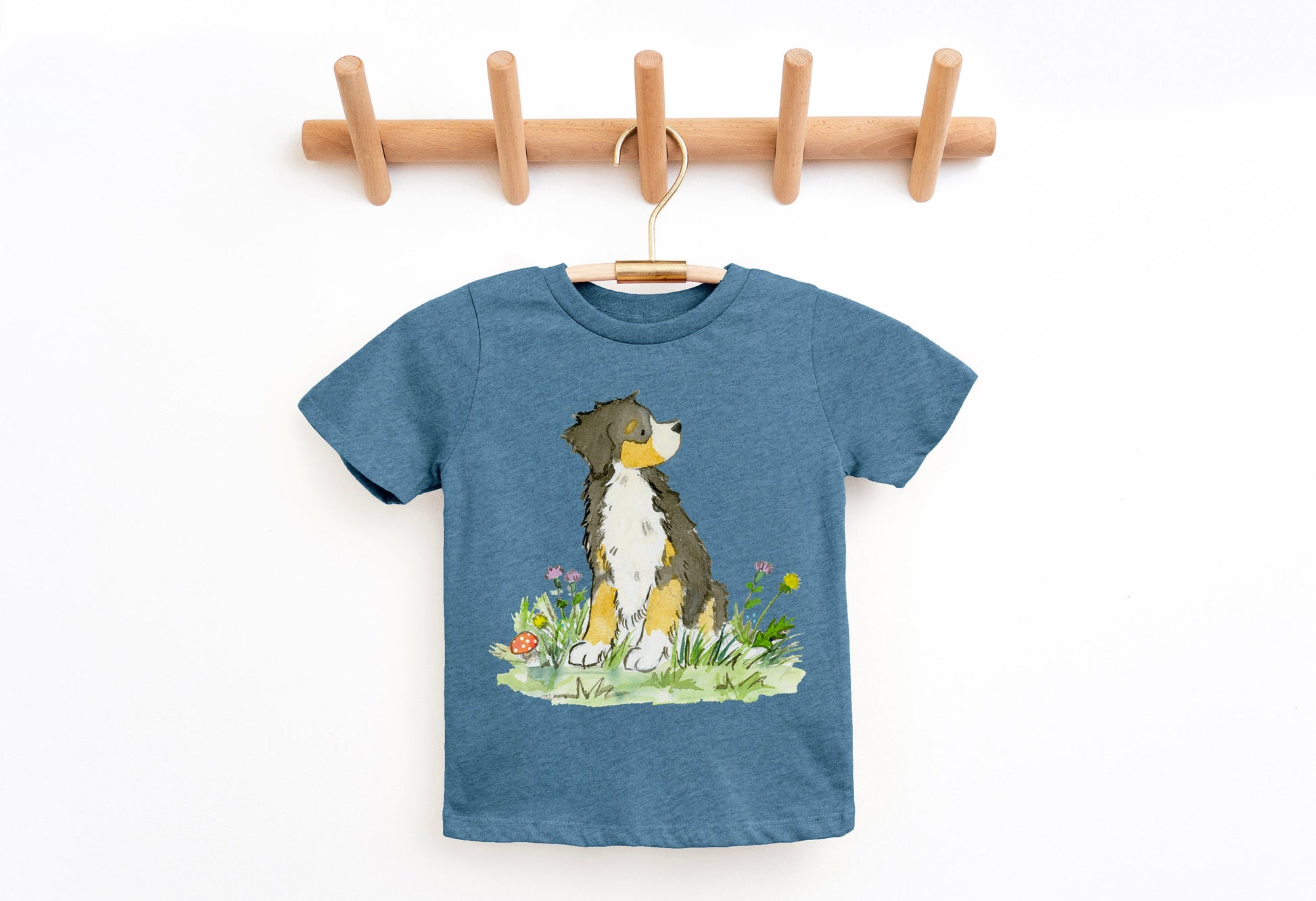 Kids Bernese Tee, Gift for Berner Lover, Cute Bernese Shirt, Bernese Gift, Dog Lover Gift, Children's Bernese Shirt, Dog Lover Tee