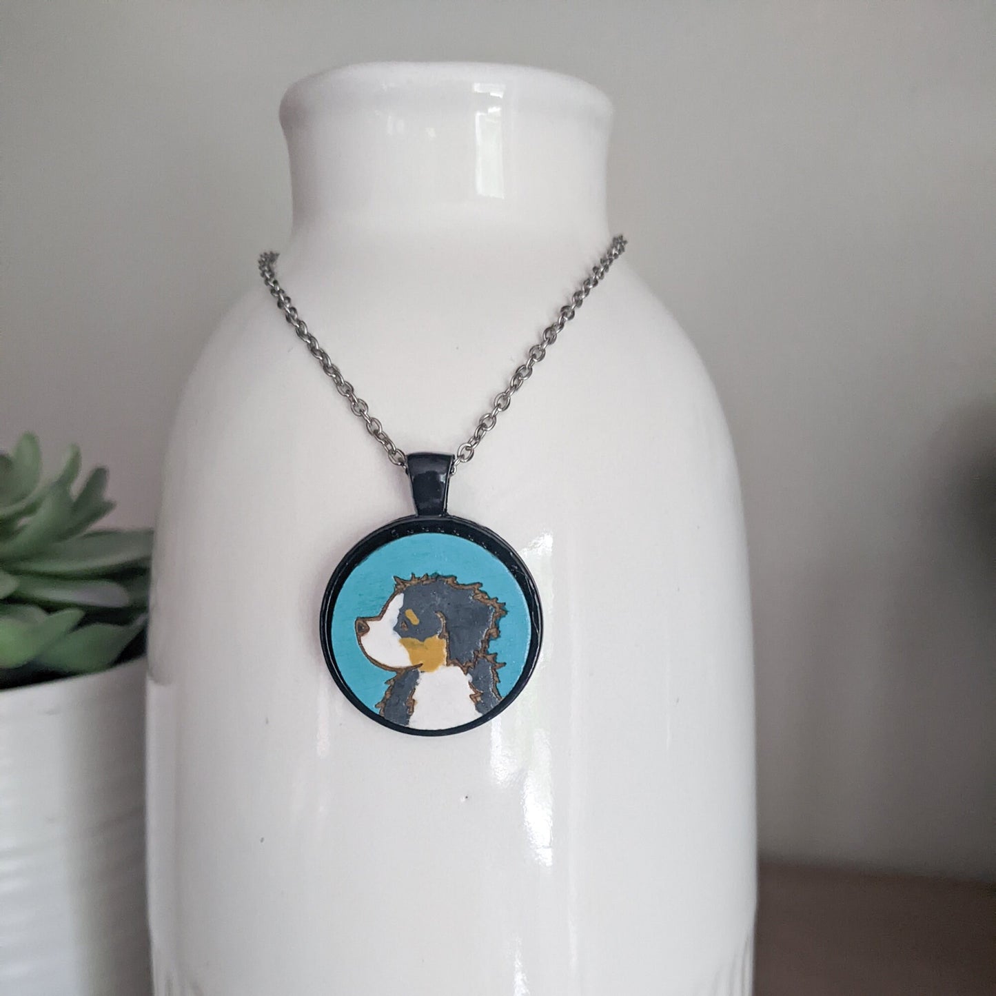 turquoise bernese necklace