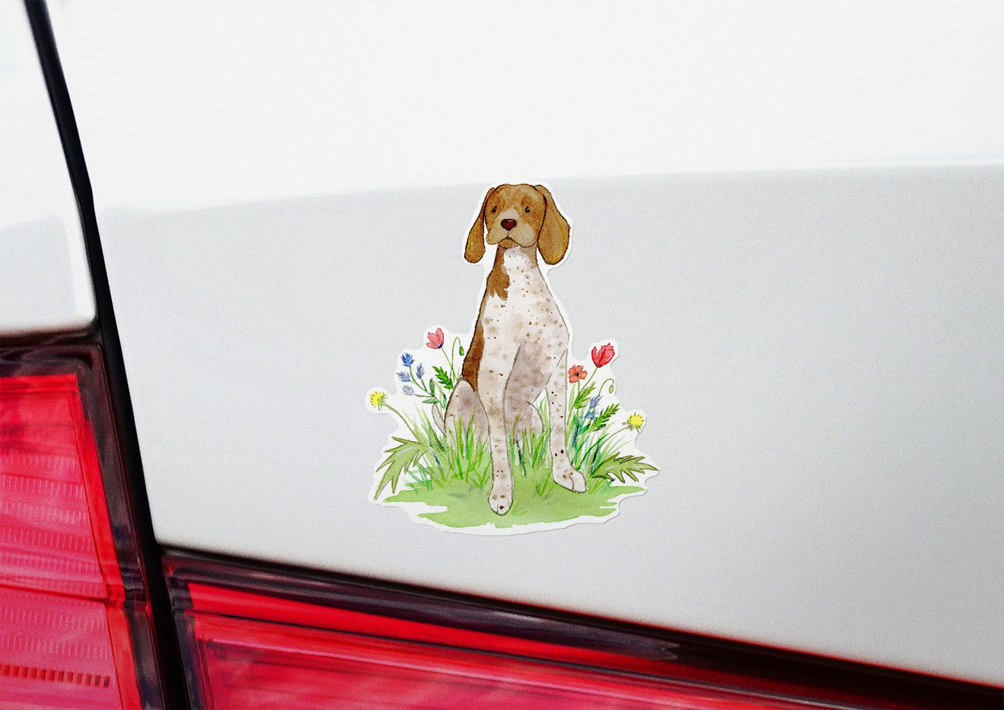 German shorthaired pointer vinyl sticker