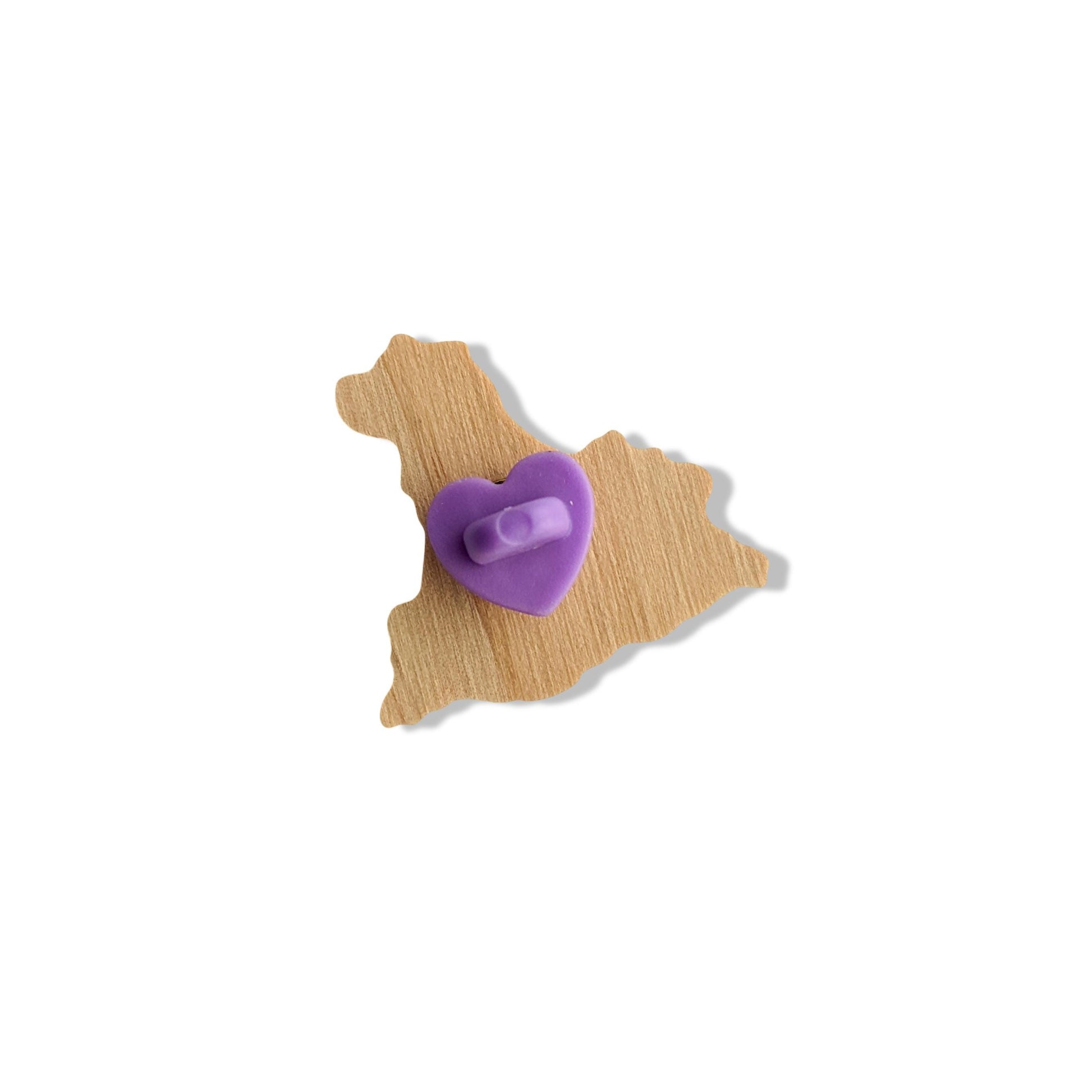 Wooden Aussie Pin, Aussie Lover Gift, Aussie Mom, Red Tri Aussie, Australian Shepherd, Dog Lover Gift, Stocking Stuffer, Easter Basket Gift