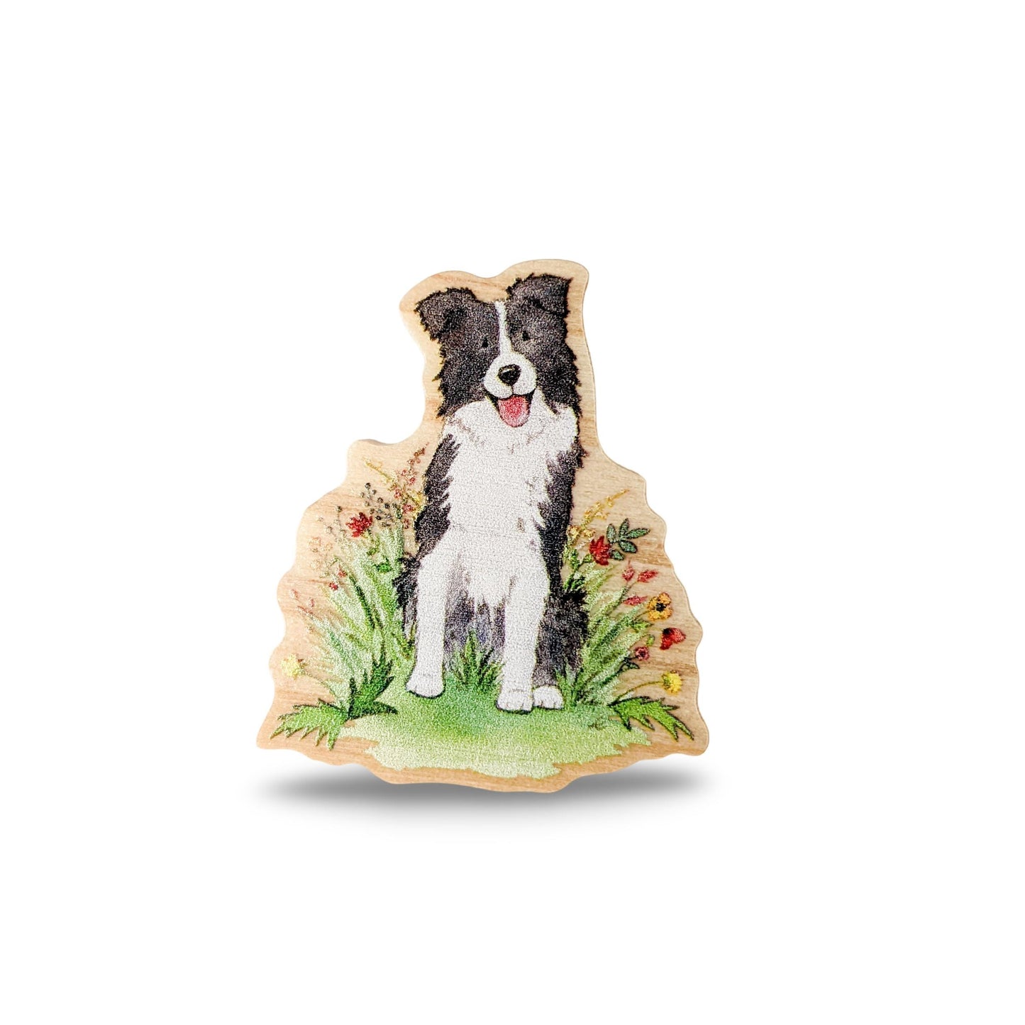 Border Collie Pin, Border Collie Lover Gift, Border Collie Mom, Border Collie Jewelry, Dog Lover Gift, Stocking Stuffer, Easter Basket Gifts