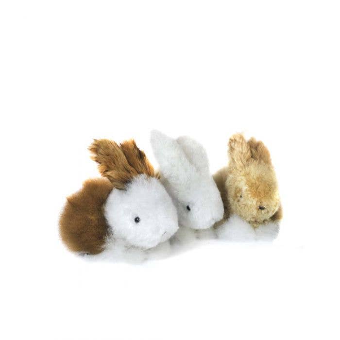Chico Bunny Rabbit: Handmade Plush Pocket Pal