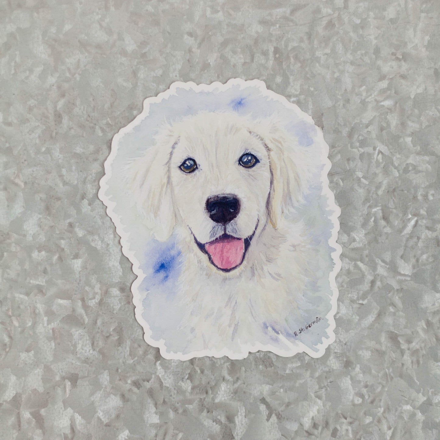 Golden Retriever Magnet, Cute Golden Magnet, Golden Gift, Gift for Dog Lovers, English Cream, Car Magnet, Golden Lover Gift, Flexible Magnet