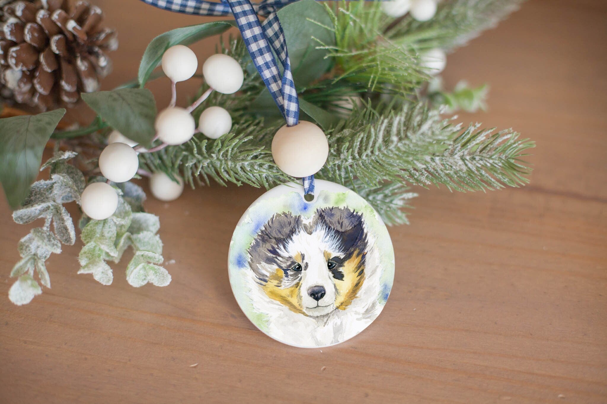 Sheltie christmas outlet ornaments