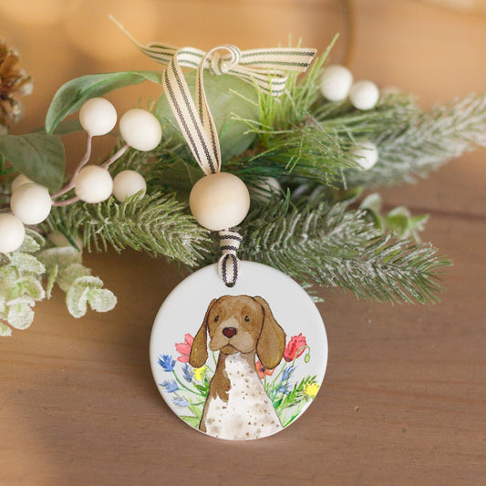 German Shorthaired Pointer Ornament, Personalized Gift for Dog Lovers