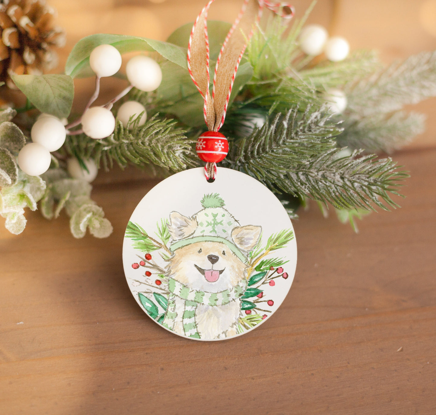 Chihuahua Ornament, Personalized Gift for Dog Lovers