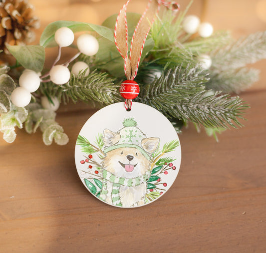 Chihuahua Ornament, Personalized Gift for Dog Lovers