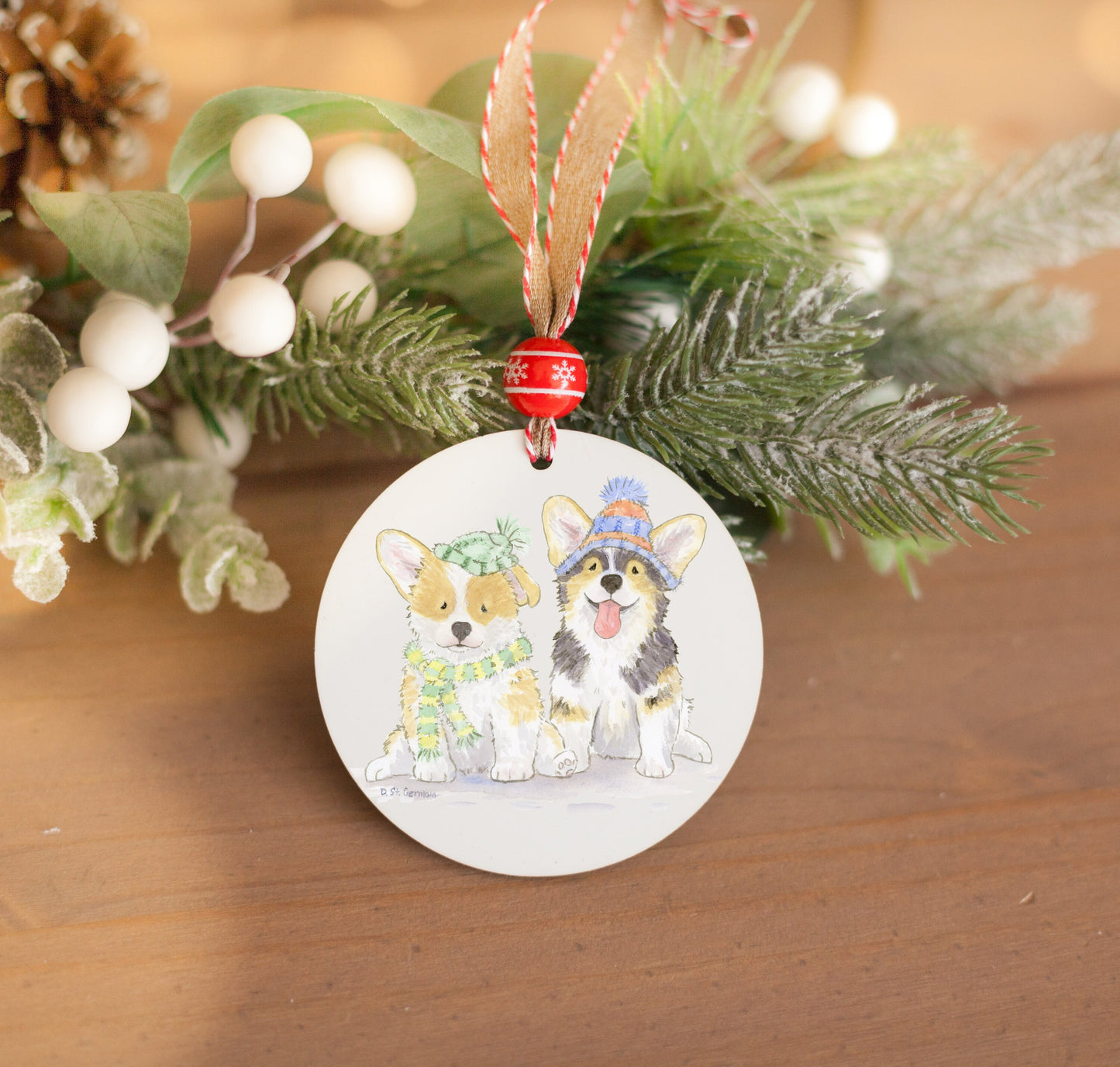 Personalized Welsh Corgi Ornament, Gift For Dog Lovers