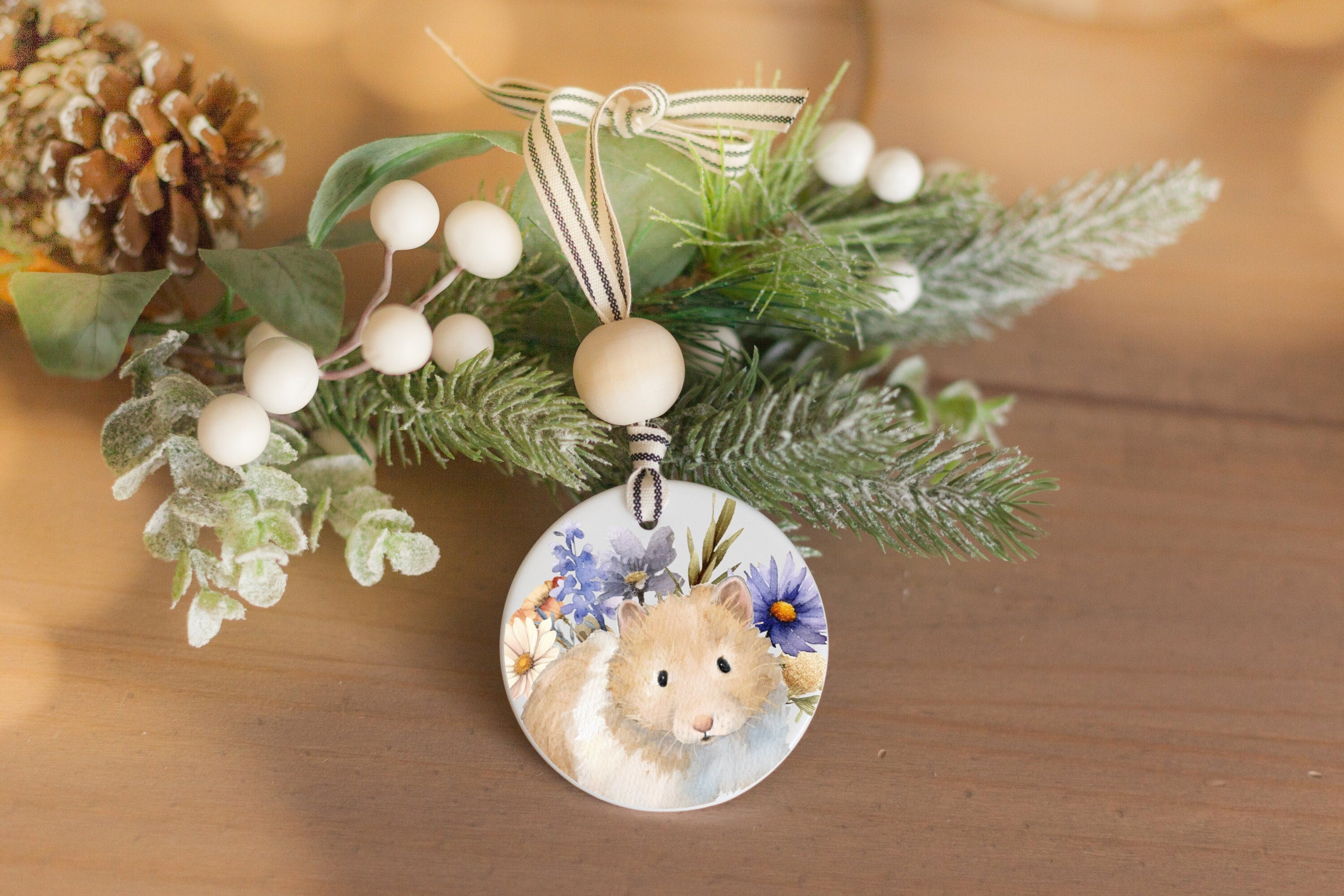 Hamster ornament personalized sale