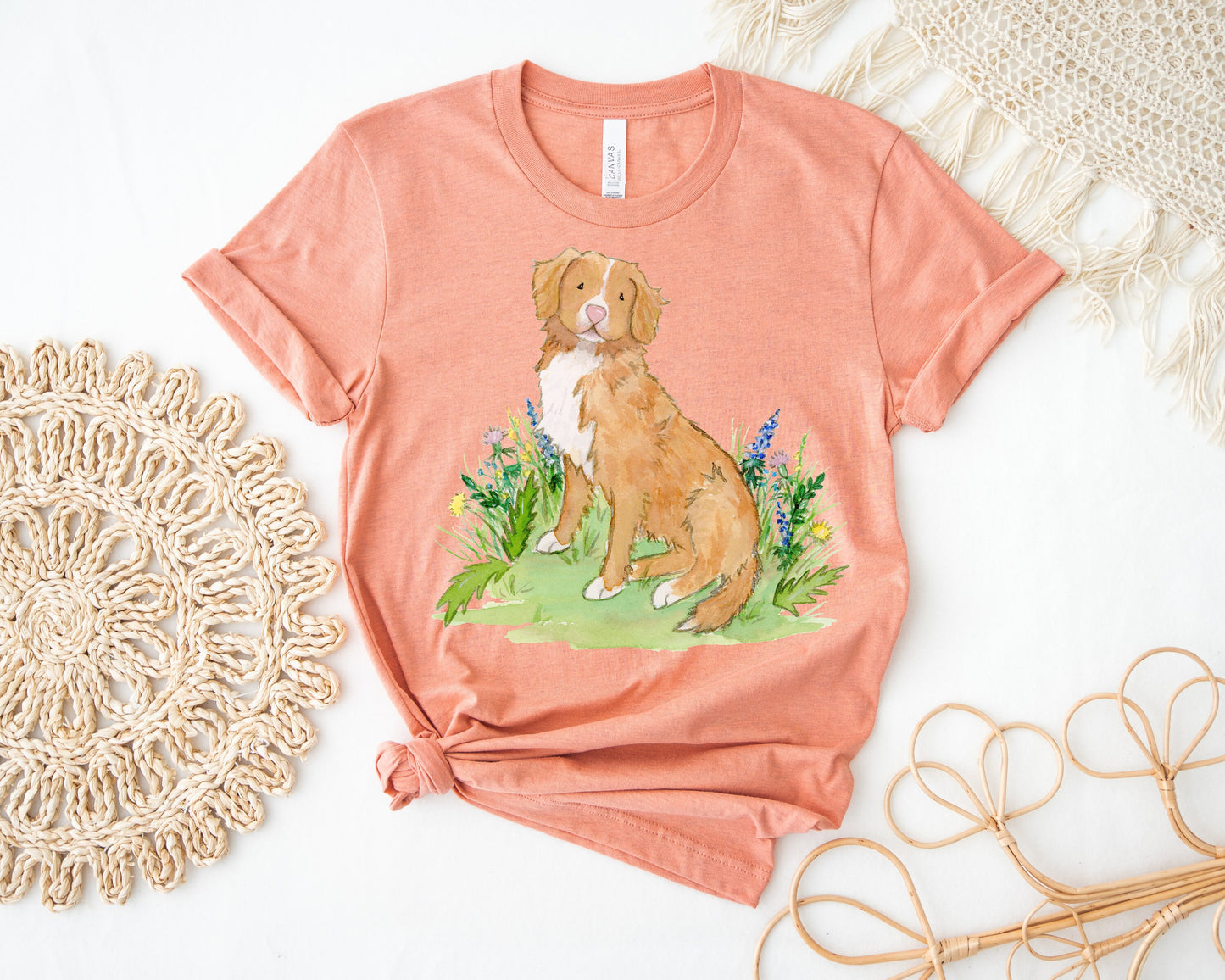 Toller Tee, Gift for Toller Lover, Nova Scotia Duck Tolling Retriever, Cute Toller Shirt, Pet Parent Gift, Dog Lover Gift, Dog Mom Gift