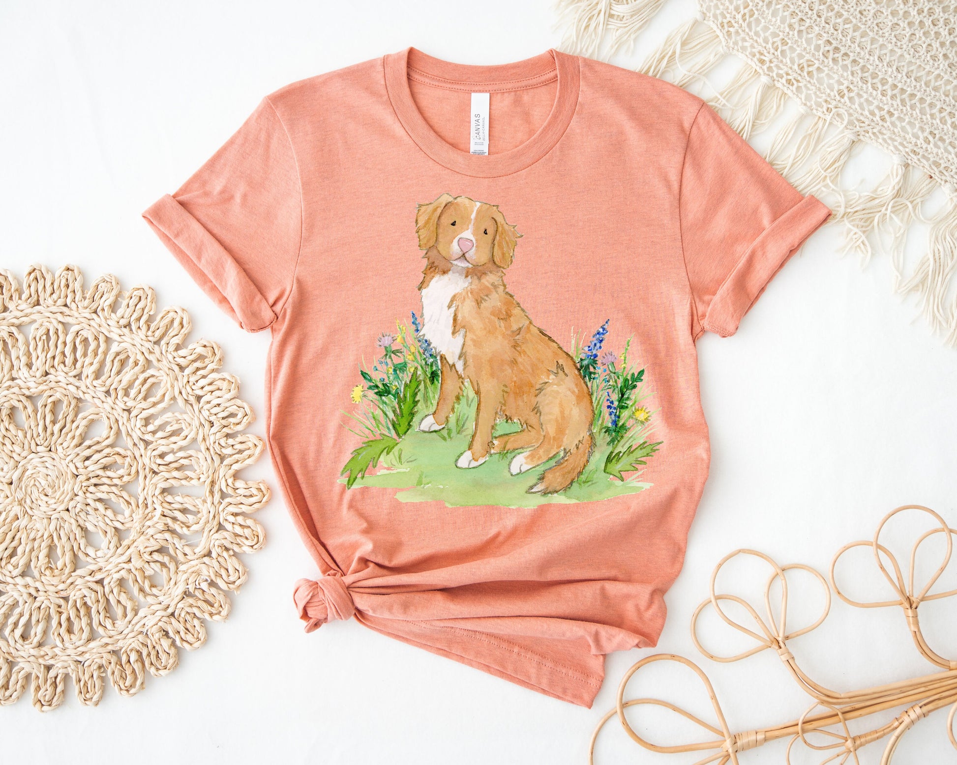 Toller Tee, Gift for Toller Lover, Nova Scotia Duck Tolling Retriever, Cute Toller Shirt, Pet Parent Gift, Dog Lover Gift, Dog Mom Gift