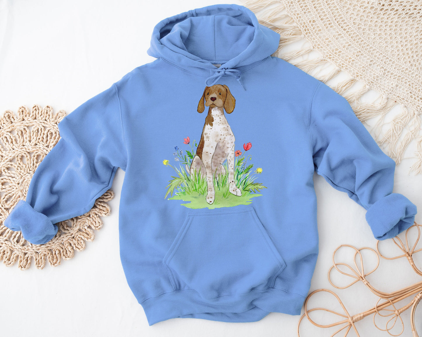 Pointer Hoodie, Pointer Sweatshirt, German Shorthaired Pointer, Pointer Gift, GSP Lover, Dog Lover Gift, Dog Mom Gift, Cute Dog, Pointer Mom