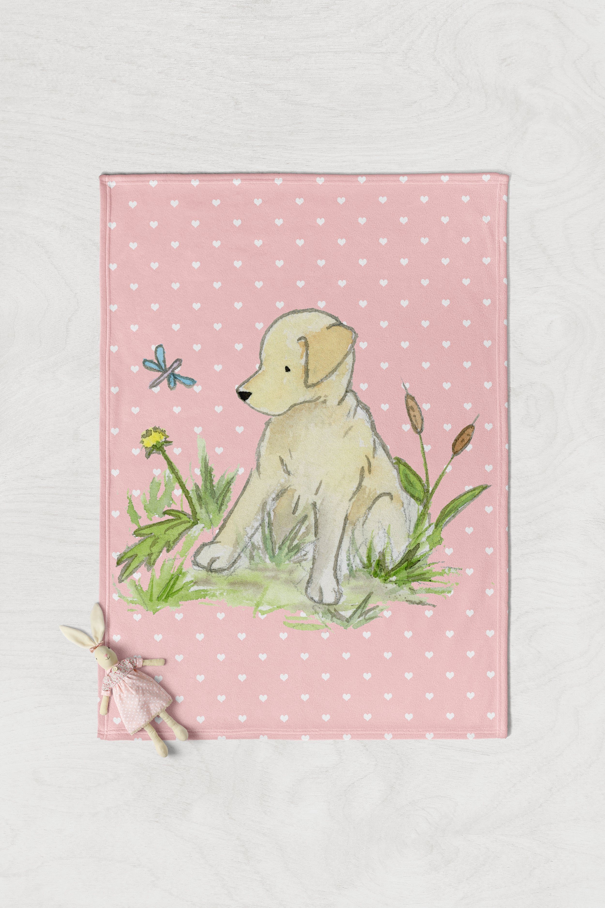 Golden retriever best sale baby blanket